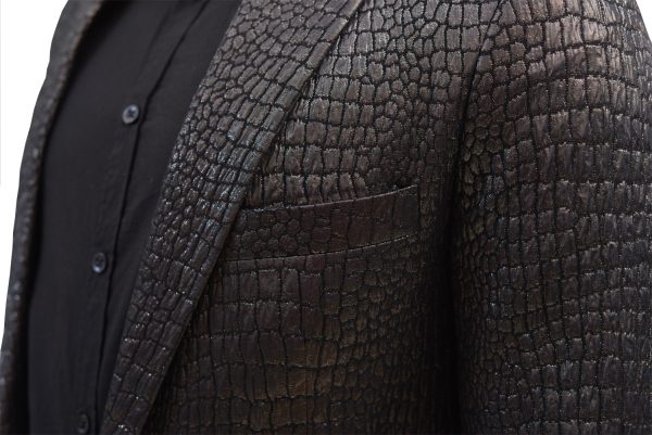 Close up of the best designer blazer for men in Nairobi Kenya