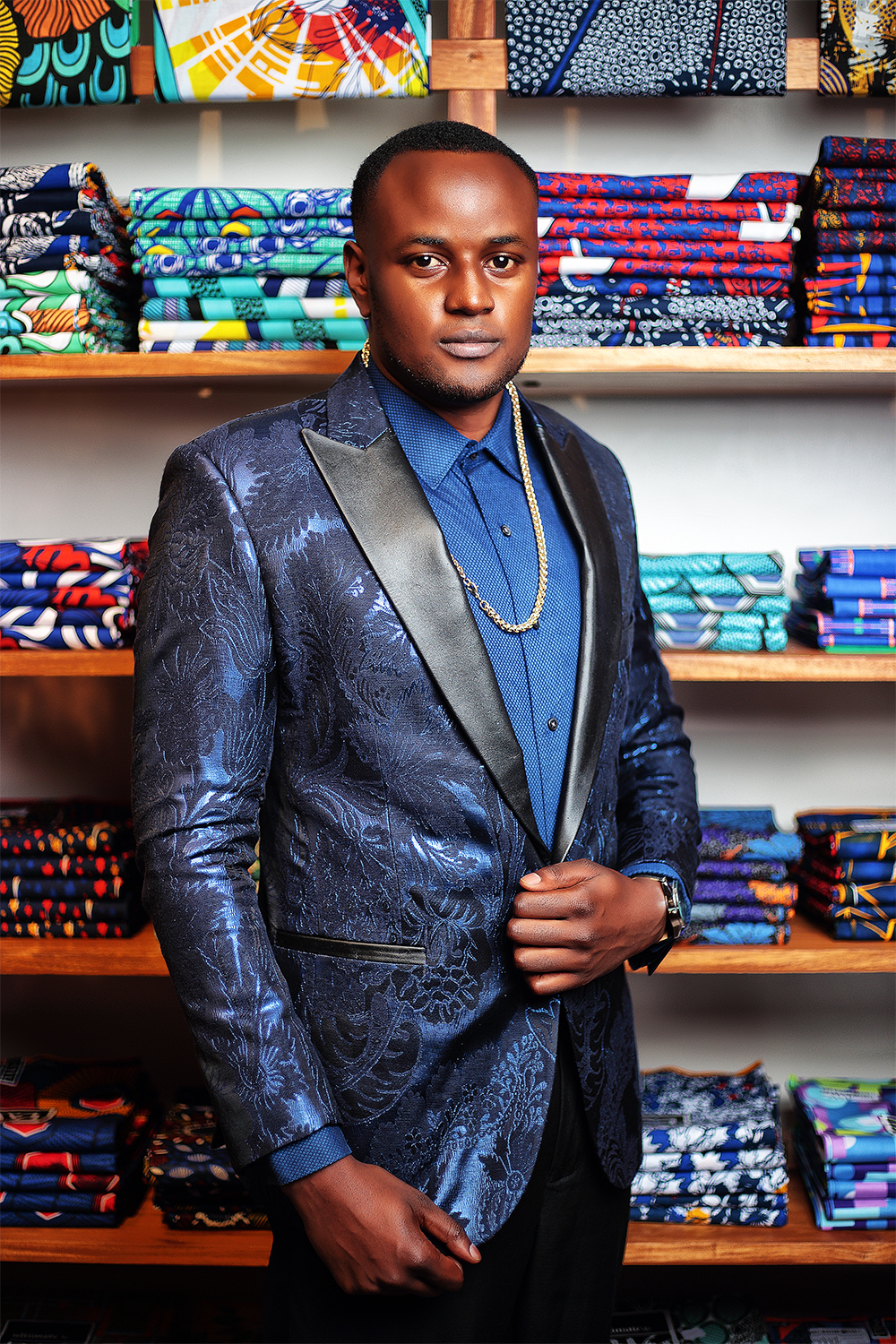 Dinner jacket looks for men in Nairobi Kenya midnight blue