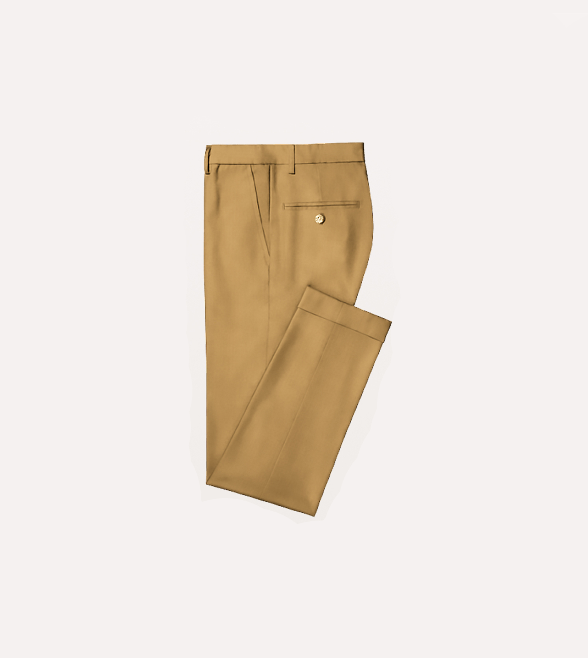 Mens Khaki Slim Fit Pants | Gerardo Collection