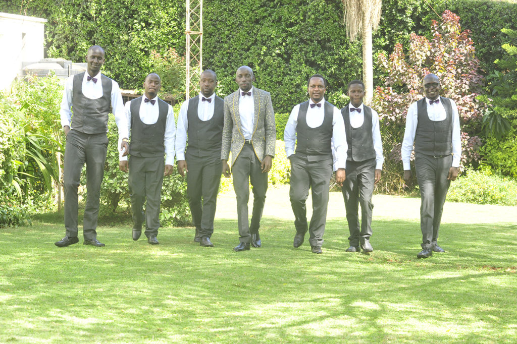 Groom blazer for wedding in Kenya