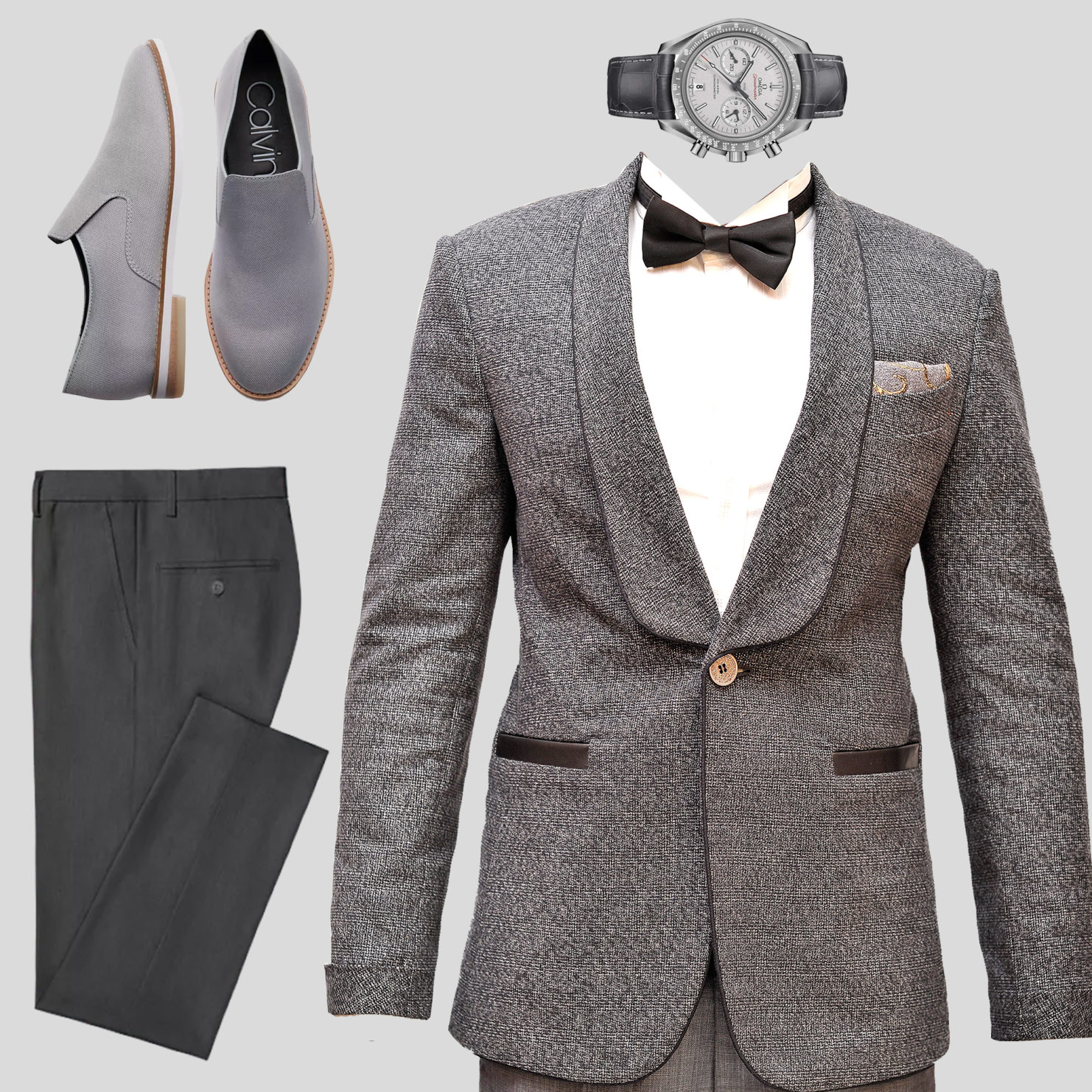 grey Designer suit kenya