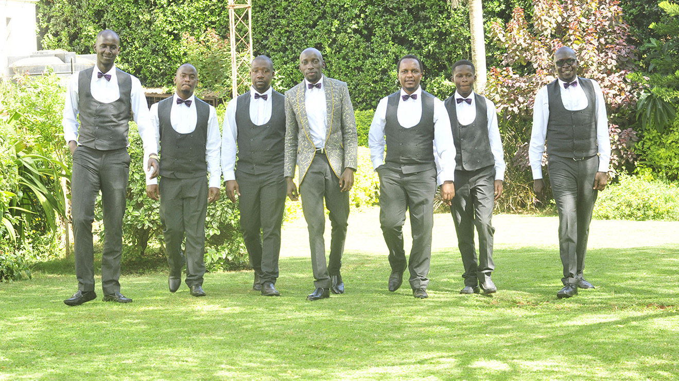 Nice wedding suits in Nairobi Kenya