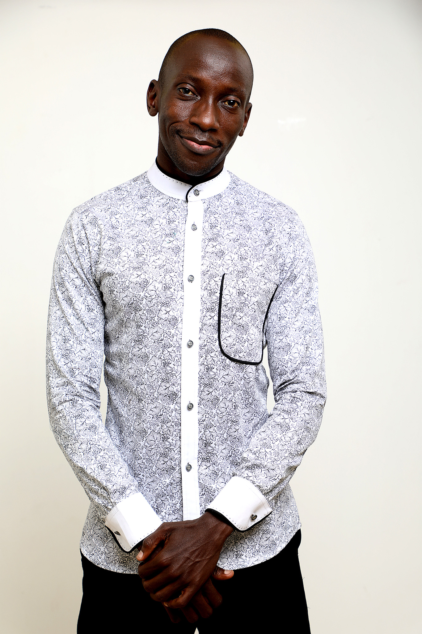 men's designer shirt in Nairobi Kenya black and white