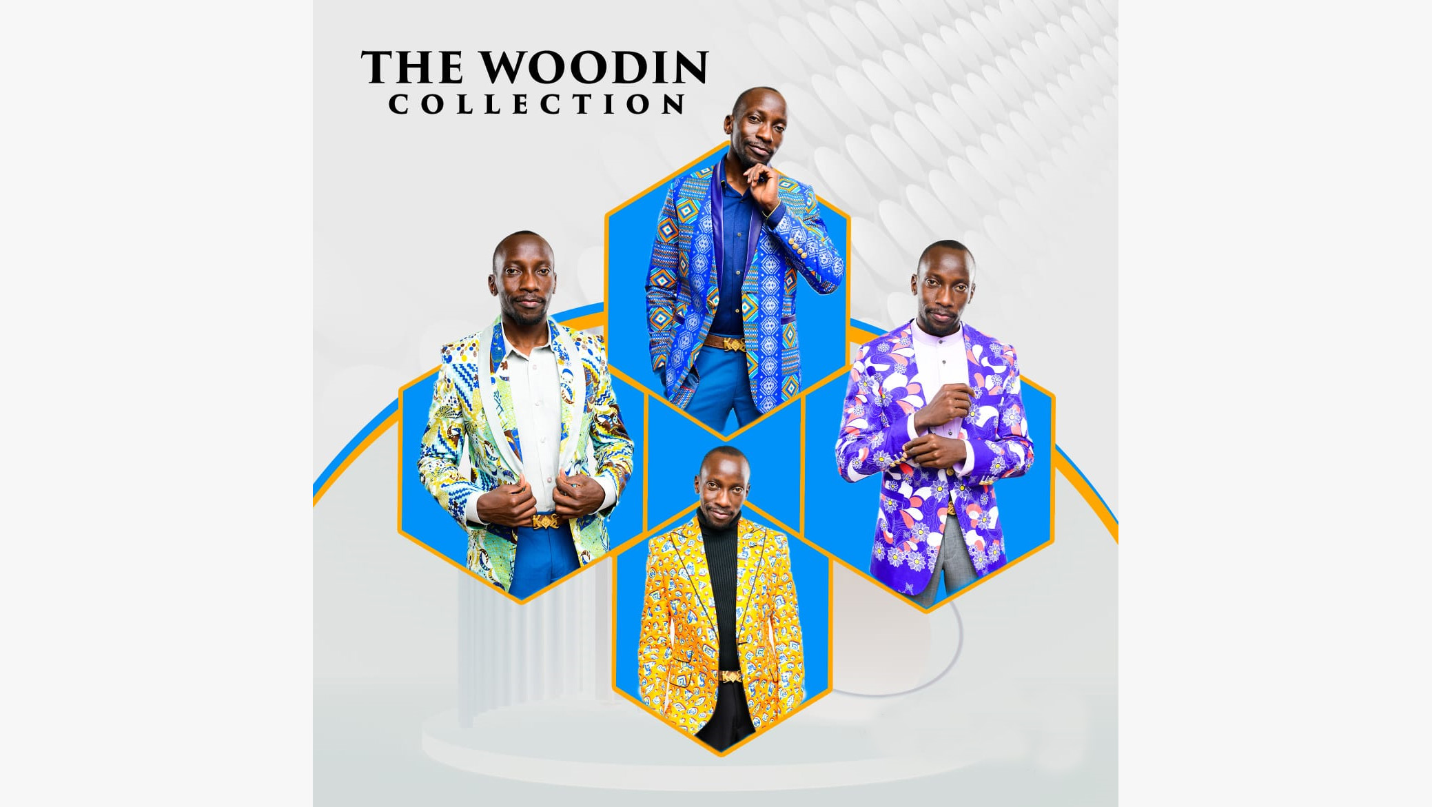 Woodin Collection King Sidney men's African Blazers Kenya