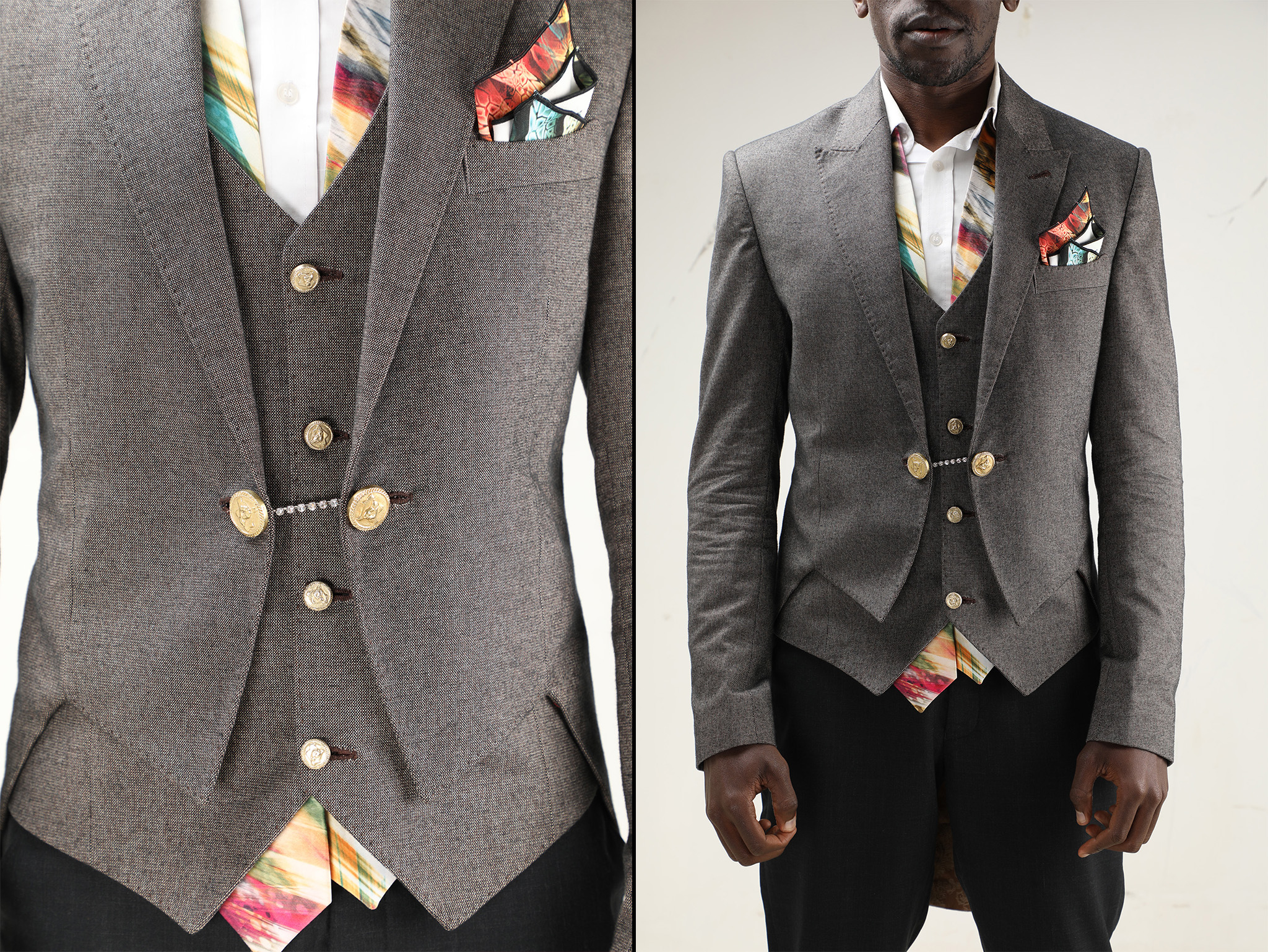 Wedding Tailcoat Tuxedo suit for men in Nairobi Kenya