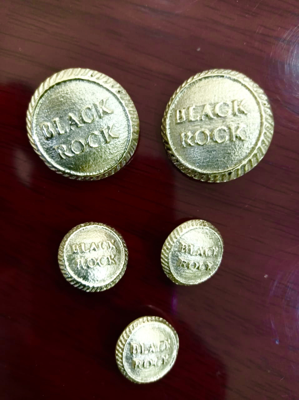 custom brass metal blazer buttons for men Nairobi Kenya