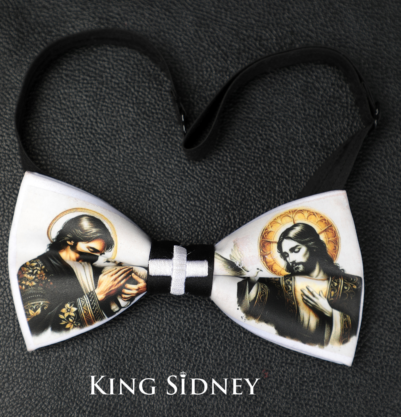 Jesus Christ White Gold Unique Wedding Bow tie Kenya Uganda South Sudan Jesus Christ White Gold Unique Wedding Bow tie Kenya Uganda South Sudan