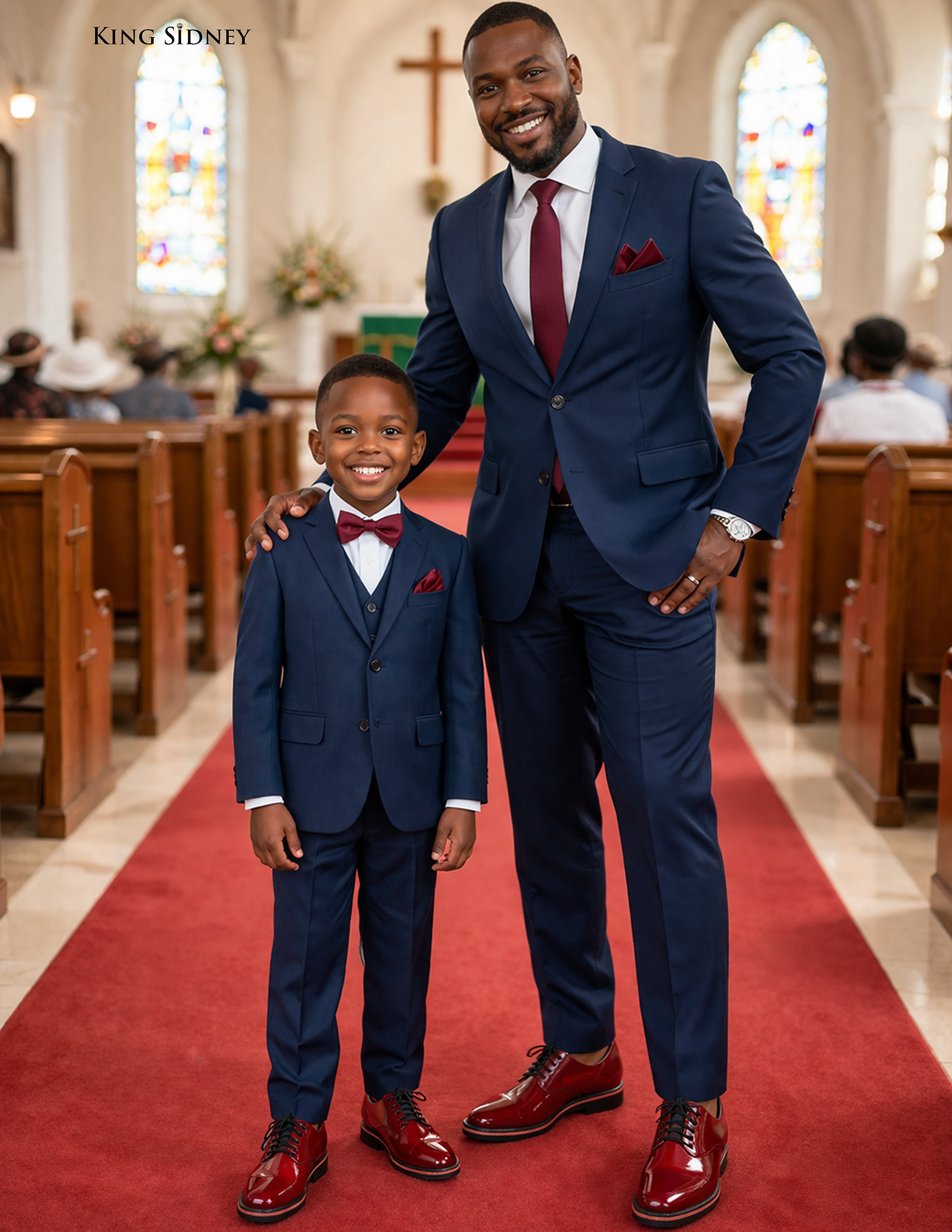 Church shoes for father and son Kenya