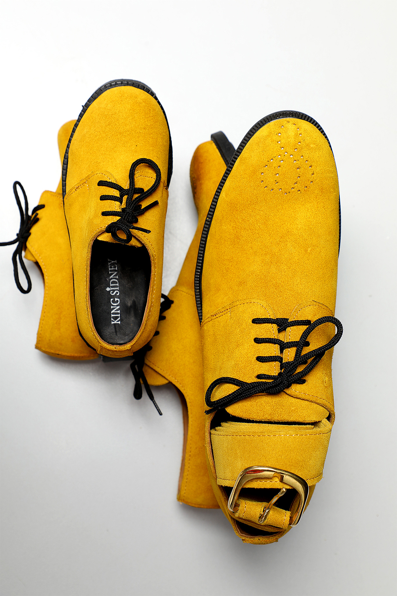 mustard yellow suede brogues shoes for men nairobi kenya
