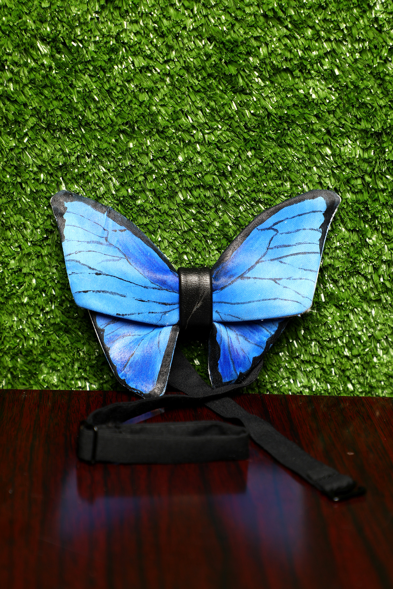 Blue butterfly bow tie Nairobi Kenya