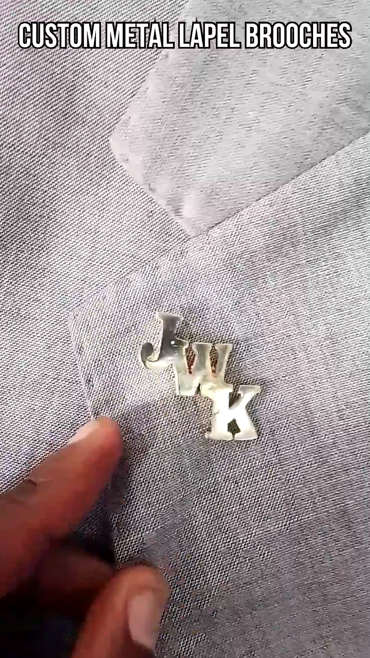 Custom metal lapel brooch Nairobi Kenya