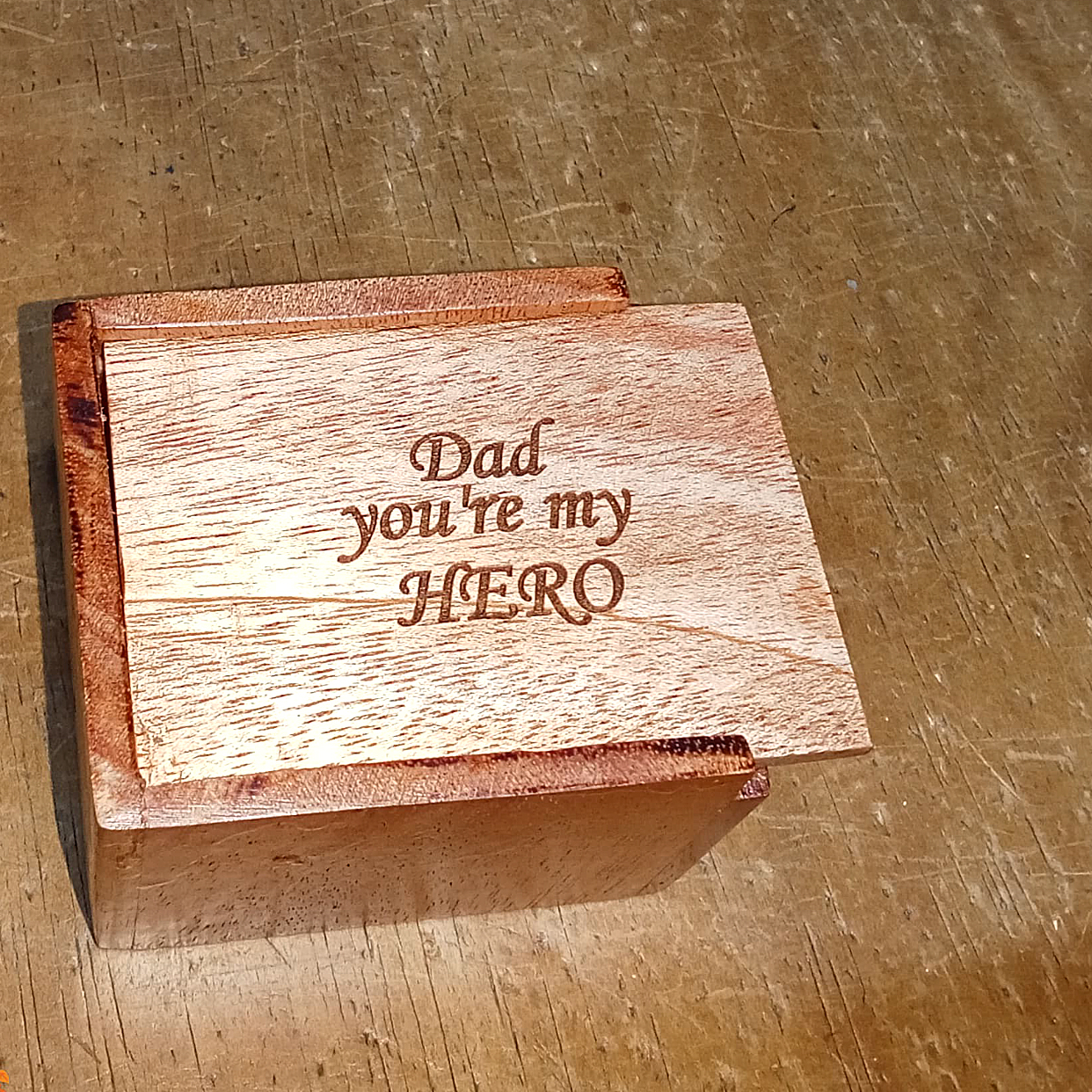 Custom engraved wooden gift box Kenya