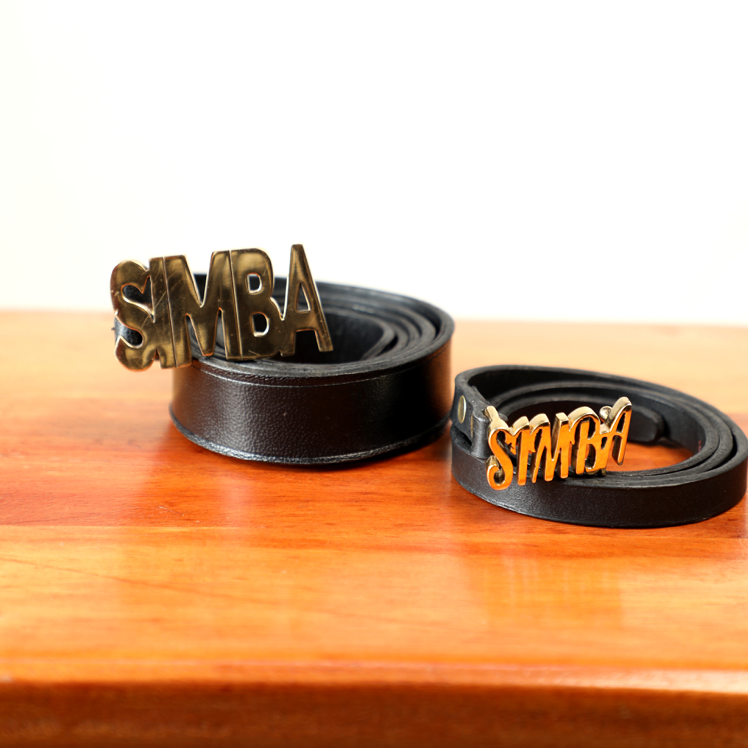 Father son custom wedding belt Kenya Uganda South Sudan