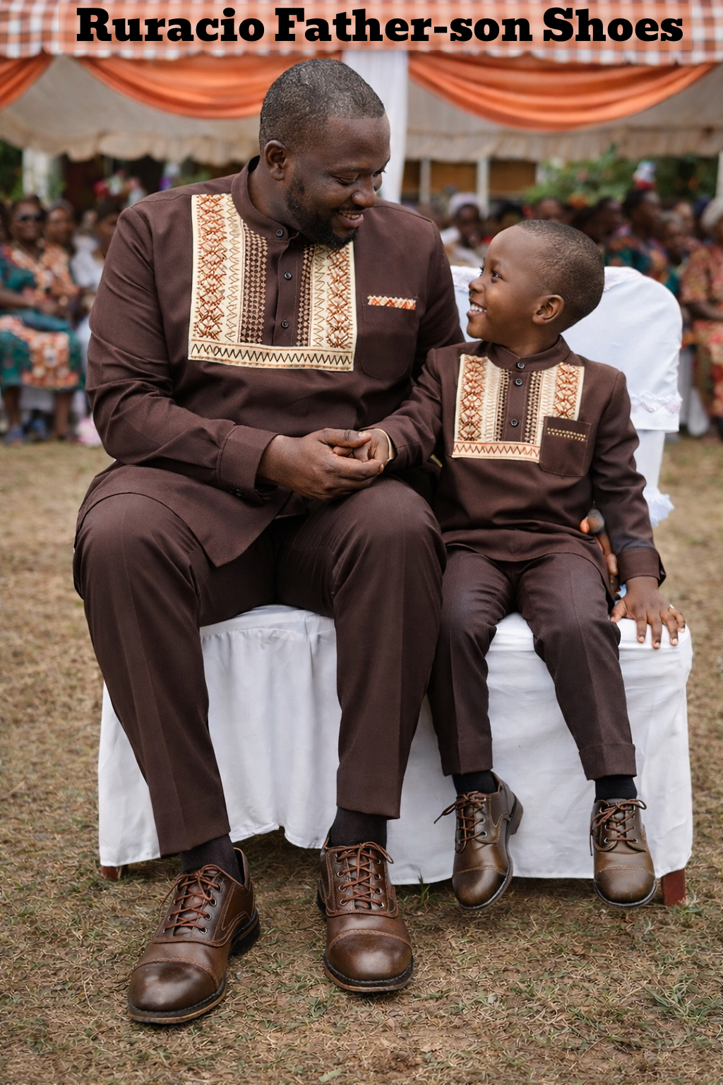 Matching father and son ruracio shoes