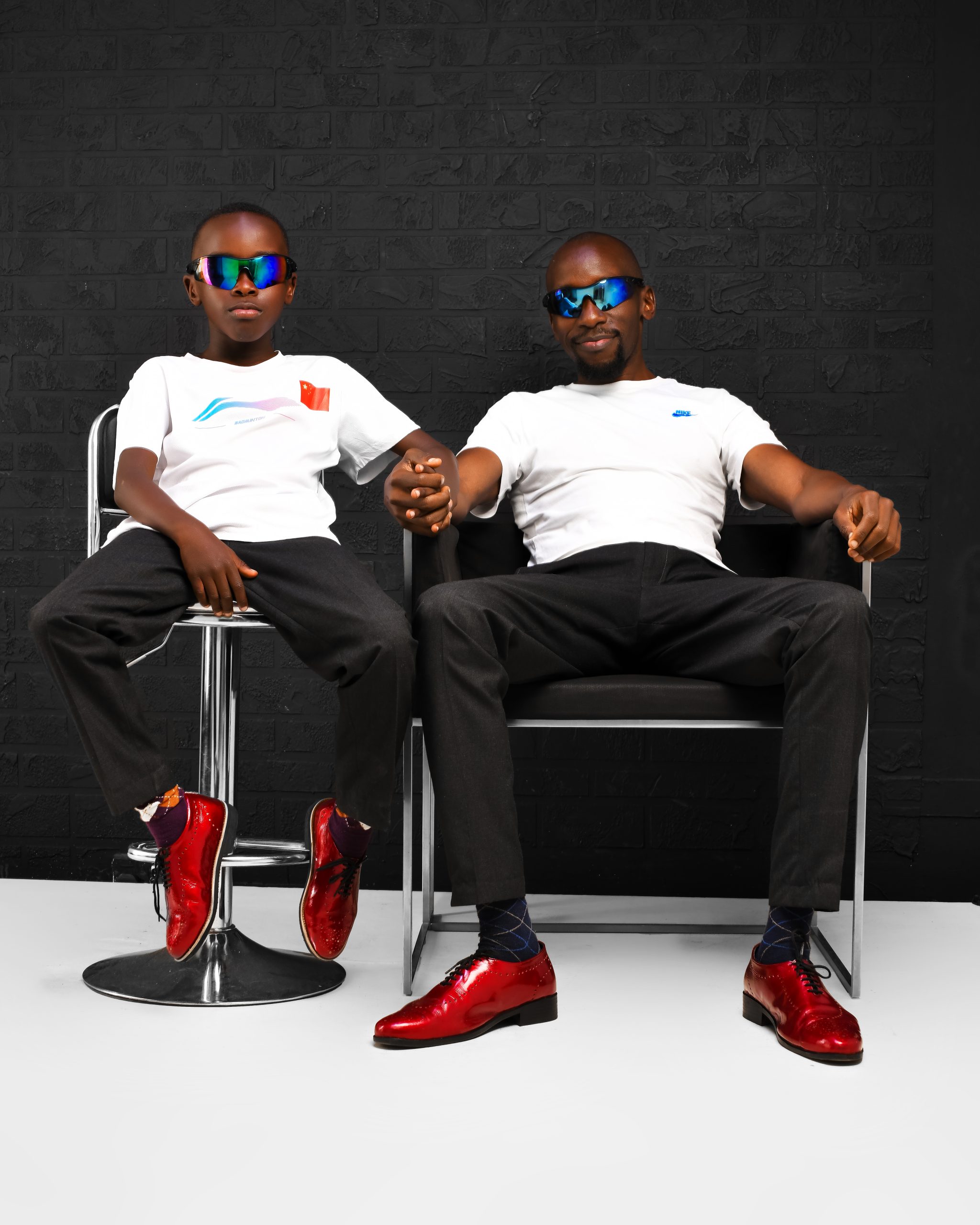 family portrait photoshoot shoes for men and children Kenya Uganda Tanzania South Sudan