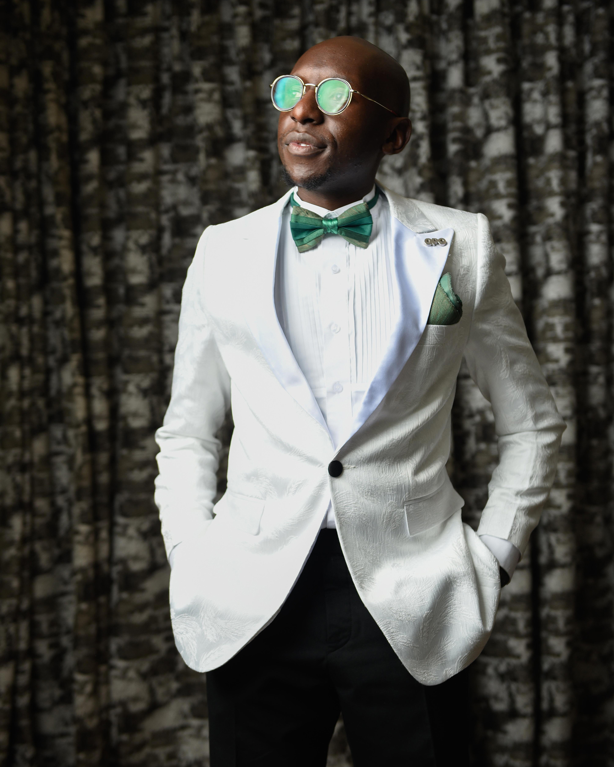 White Ivory Dinner Jacket Nairobi Kenya